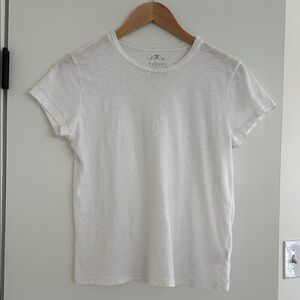 Velvet women’s vintage slub White Tee